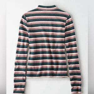 American Eagle Striped long sleeve XL